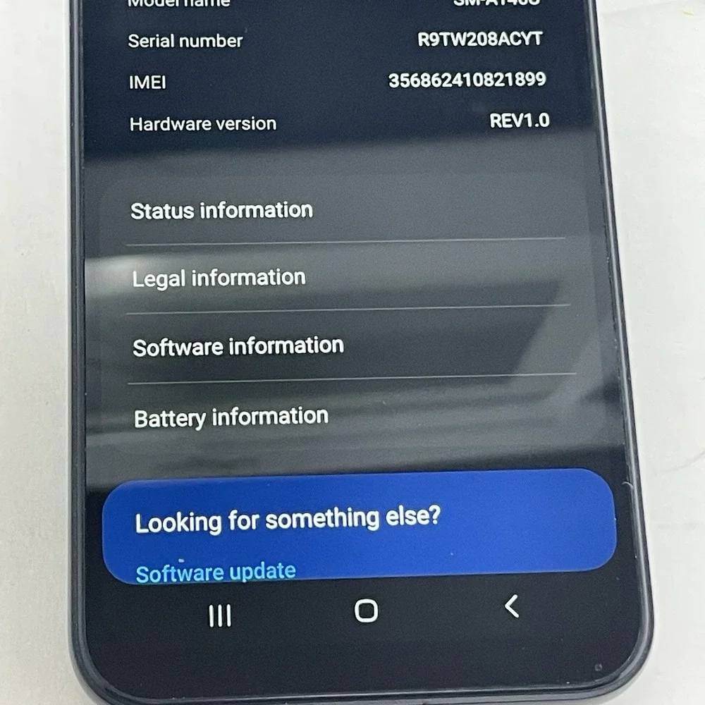 SAMSUNG A14 5G SM-A146U Galaxy 64gb Black *Spectrum Locked* for Parts or Repair